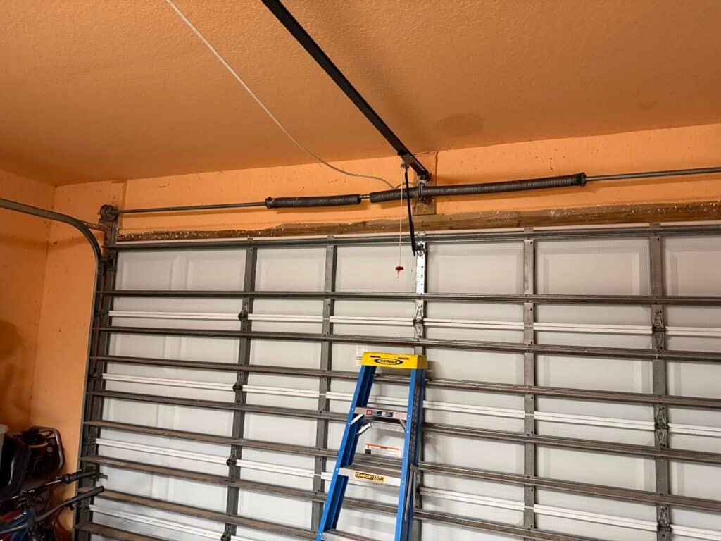 garage door spring replacement