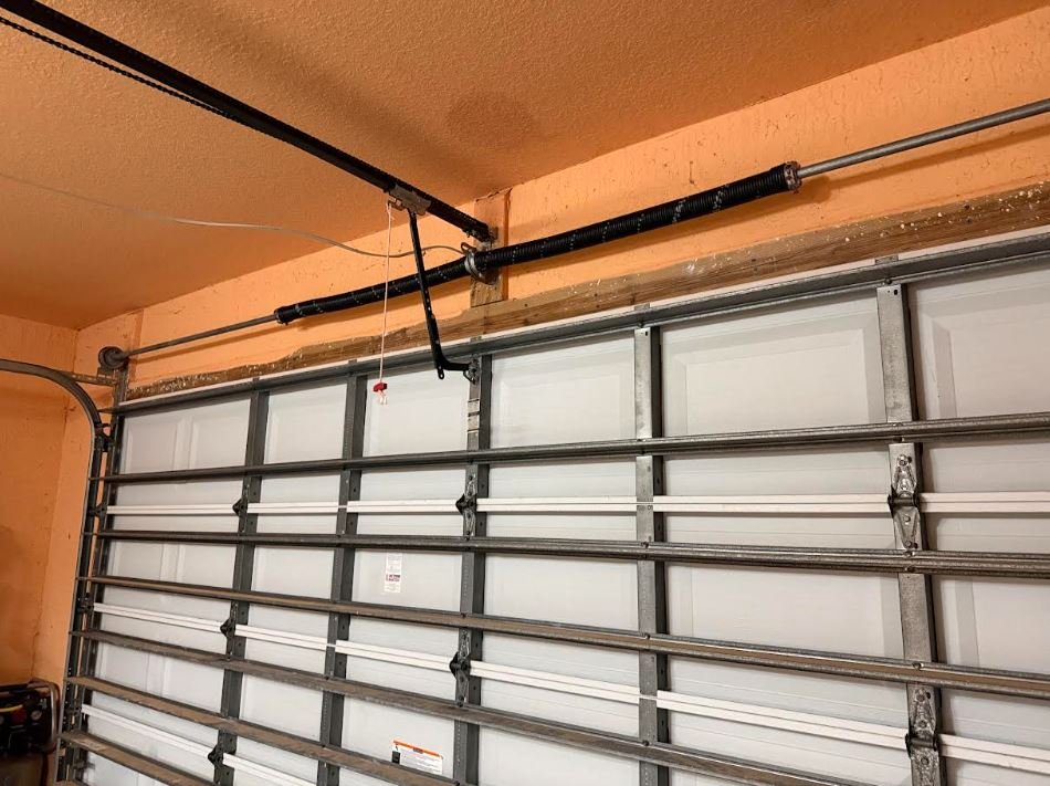 Garage Door Spring Replacement - After Photo