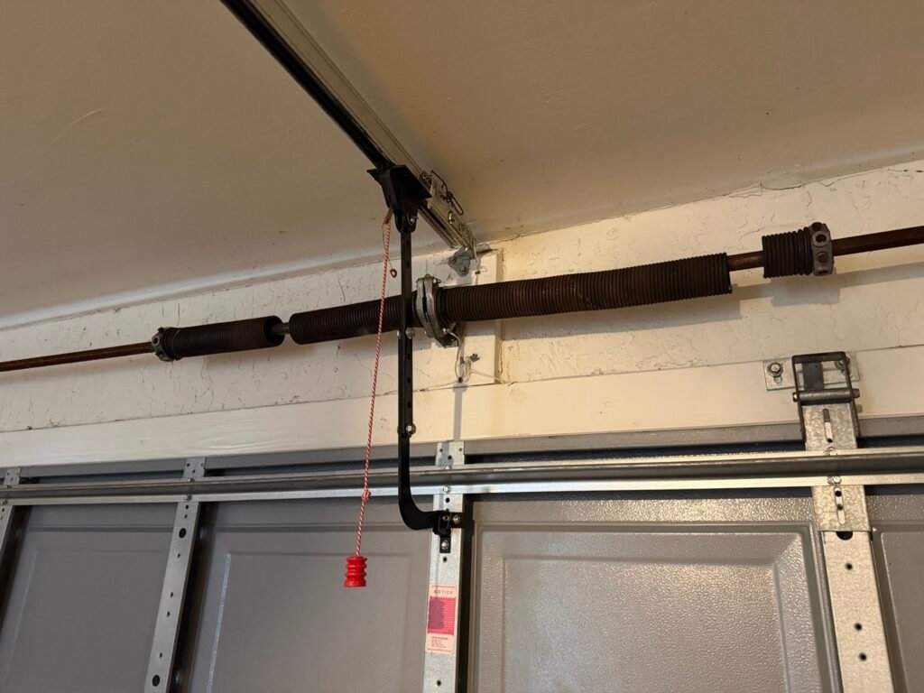 Before Garage Door Spring Replacement