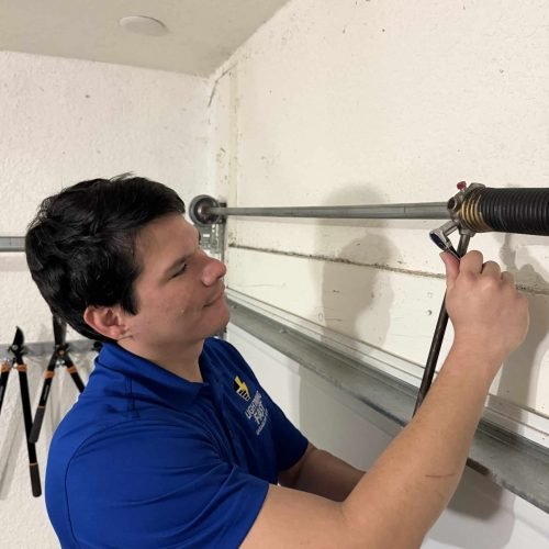 an image of ken the owner of lightning fast garage door repair